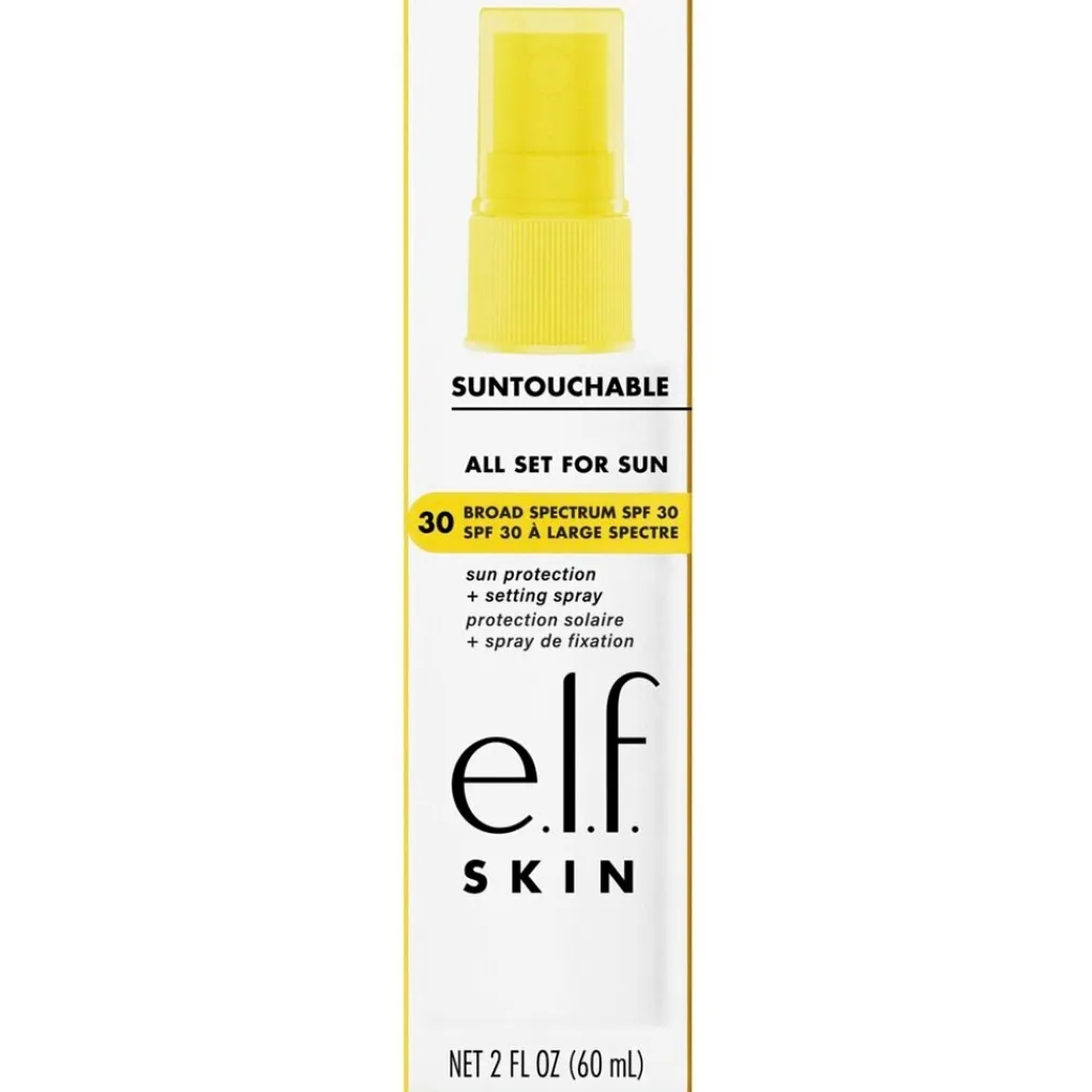 ELF Zonnebrand>e.l.f. Skin Suntouchable All Set For Sun SPF30 Setting Spray