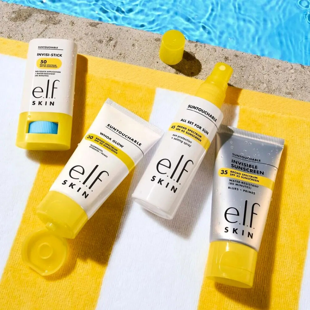 ELF Zonnebrand>e.l.f. Skin Suntouchable All Set For Sun SPF30 Setting Spray