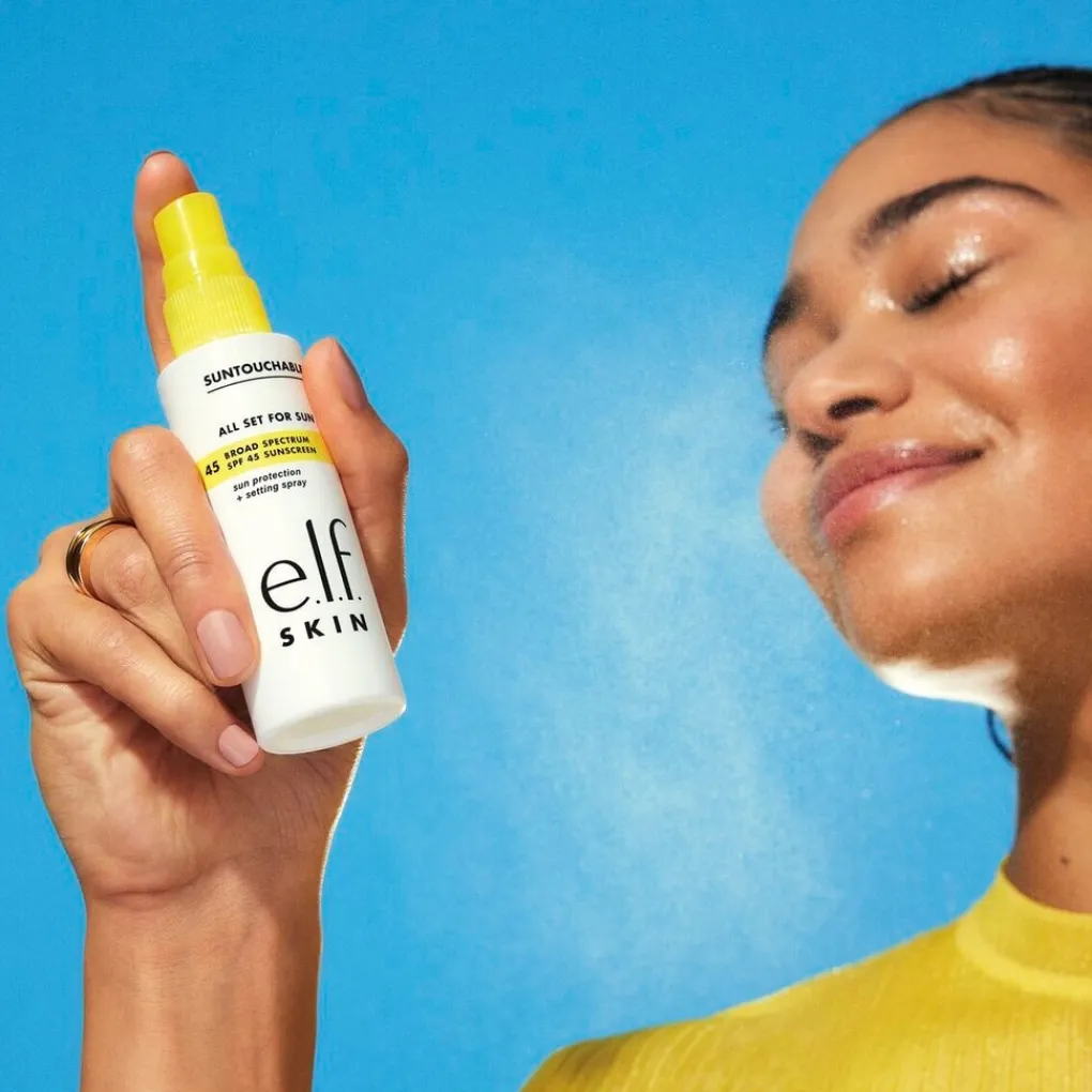 ELF Zonnebrand>e.l.f. Skin Suntouchable All Set For Sun SPF30 Setting Spray