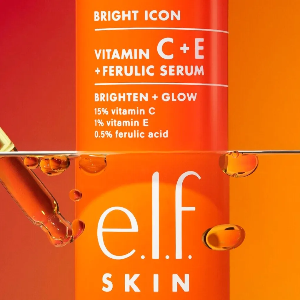 ELF Serum>e.l.f. Skin Vitamin C Brightening +Glow Serum
