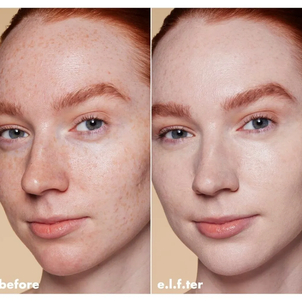 ELF Foundation>e.l.f. Soft Glam 12 Fair Warm Satin Foundation