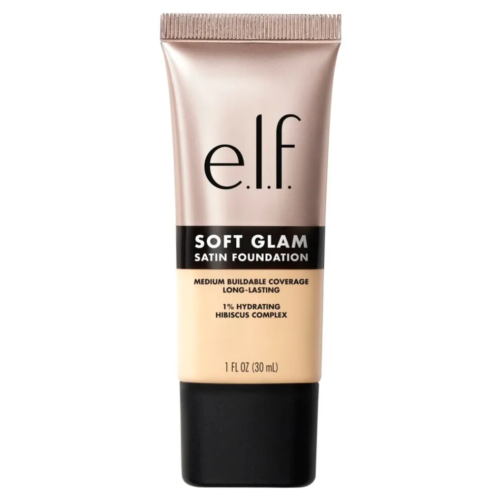 ELF Foundation>e.l.f. Soft Glam 15 Fair Warm Satin Foundation