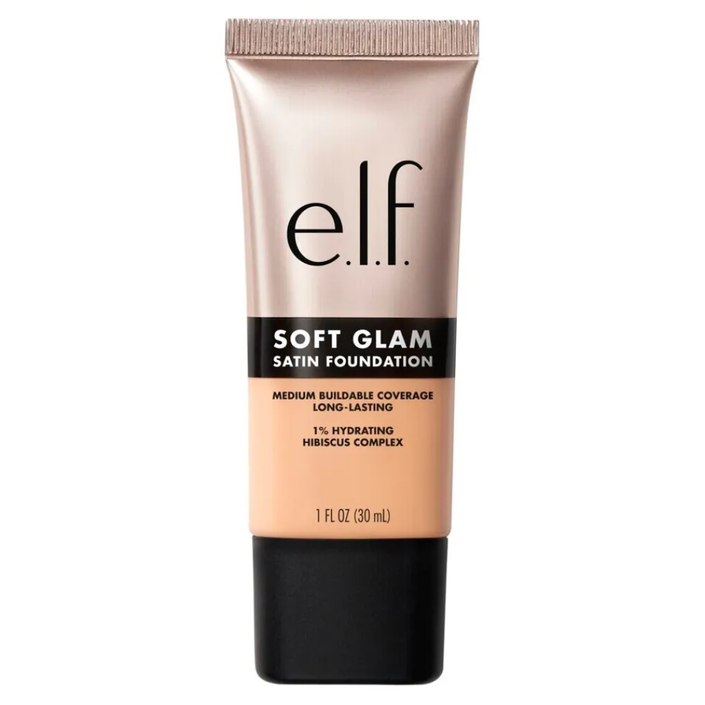 ELF Foundation>e.l.f. Soft Glam 21 Light Neutral Satin Foundation