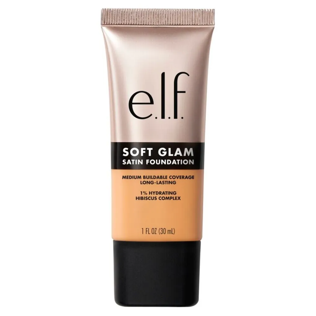 ELF Foundation>e.l.f. Soft Glam 30 Medium Warm Satin Foundation