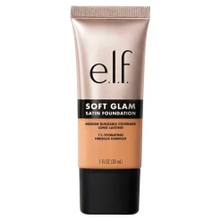 ELF Foundation>e.l.f. Soft Glam 33 Medium Warm Satin Foundation