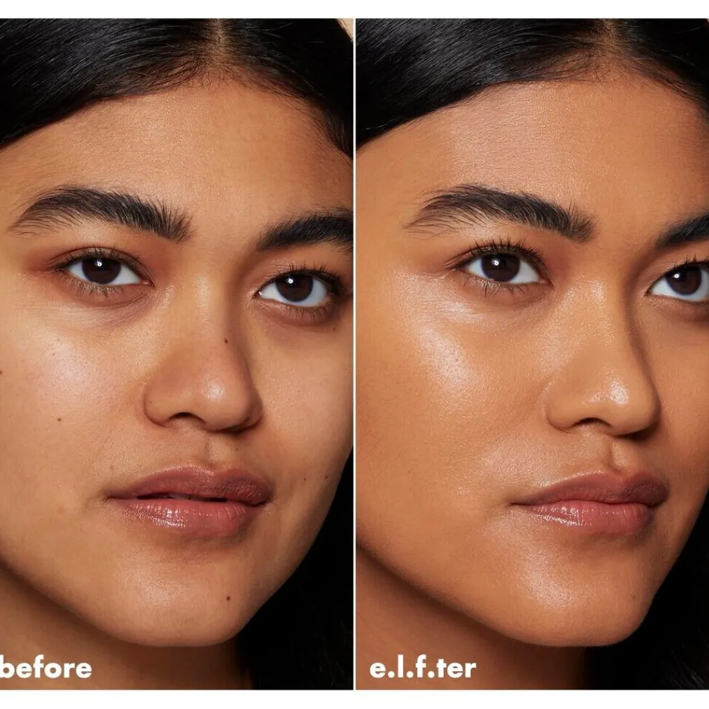 ELF Foundation>e.l.f. Soft Glam 33 Medium Warm Satin Foundation