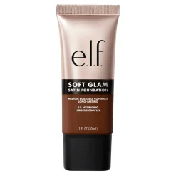 ELF Foundation>e.l.f. Soft Glam 61 Rich Cool Satin Foundation