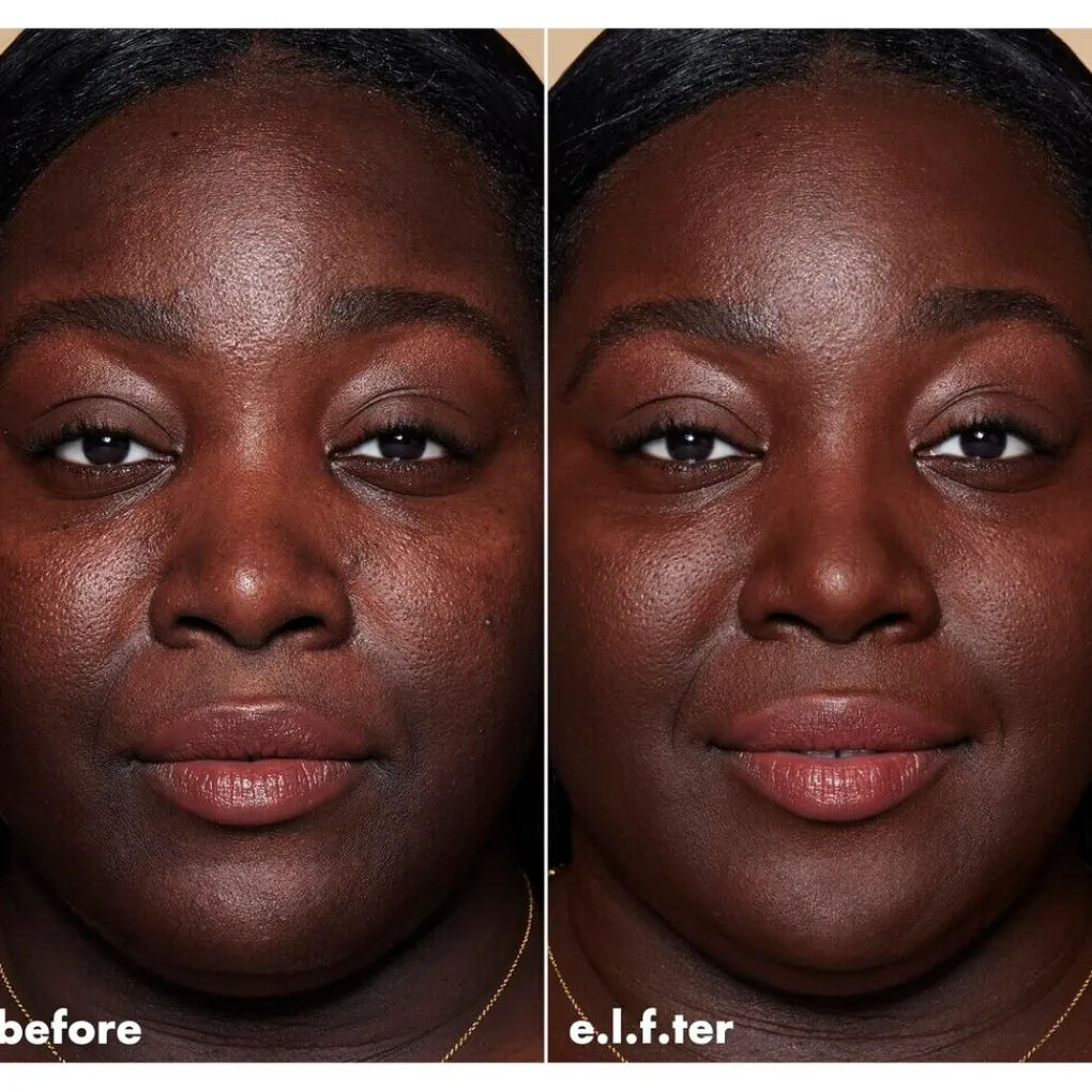 ELF Foundation>e.l.f. Soft Glam 63 Rich Warm Satin Foundation