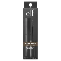 ELF Wenkbrauw Make-Up>e.l.f. Wow Brow Deep Brown Volumizing Fiber Gel