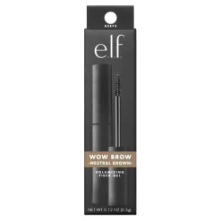 ELF Wenkbrauw Make-Up>e.l.f. Wow Brow Neutral Brown Volumizing Fiber Gel
