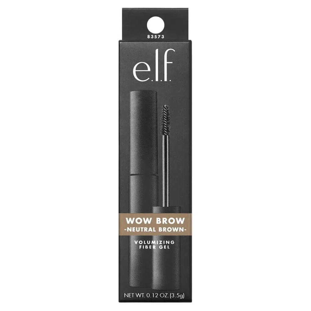 ELF Wenkbrauw Make-Up>e.l.f. Wow Brow Neutral Brown Volumizing Fiber Gel