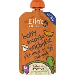 Ella's Kitchen Fruithapjes>Baby Mango Ontbijtje