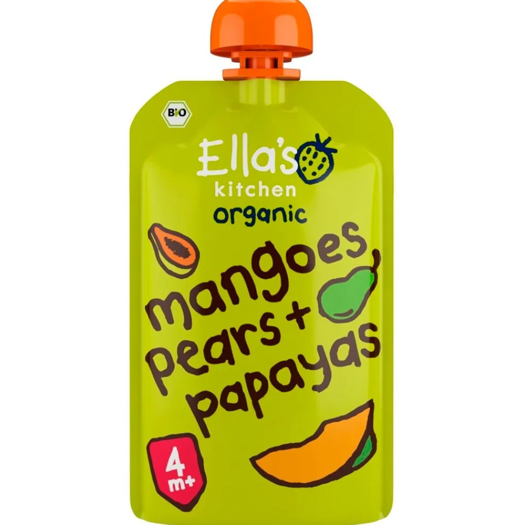Ella's Kitchen Fruithapjes>4+M Mango Peer Papaya
