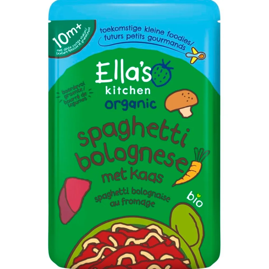Ella's Kitchen Babymaaltijden>Organic 10M+ Bio Spaghetti Bolognese