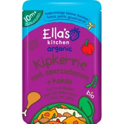 Ella's Kitchen Babymaaltijden>Organic 10M+ Bio Kipkerrie