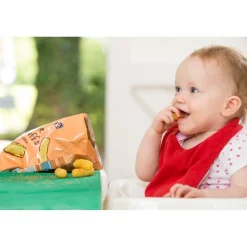 Ella's Kitchen Babytussendoortjes>Organic 6+M Carrot + Parsnip Maize Puffs