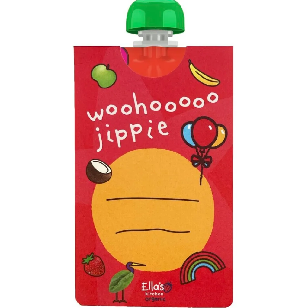 Ella's Kitchen Babytussendoortjes>Organic The Party Pack Knijpfruit