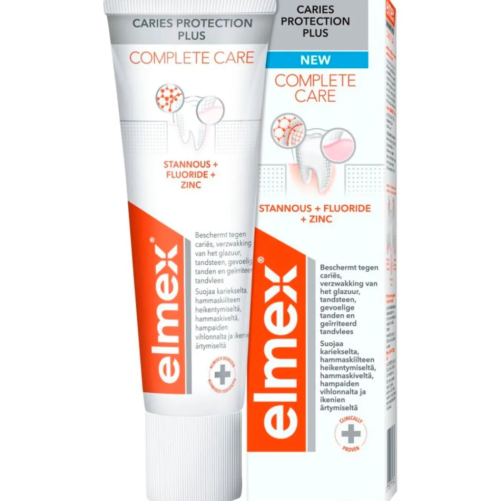 Elmex Tandpasta>Complete Care Caries Protection Plus Tandpasta