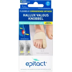 Epitact Hulpmiddelen Voetproblemen>Hallux Valgus Knobbel Flexibele Corrigerende Orthese