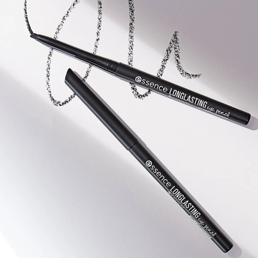 Essence Oogpotlood>01 Black Fever Long-Lasting Oogpotlood