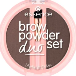Essence Wenkbrauw Make-Up>03 Dark Brow Powder Duo Set