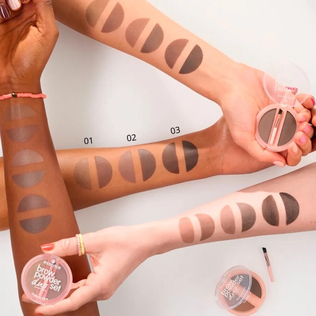 Essence Wenkbrauw Make-Up>01 Light Brow Powder Duo Set