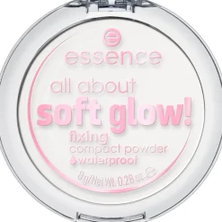 Essence Gezichtspoeder>All About Soft Glow Waterproof Fixerende Compactpoeder