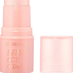 Essence Highlighter>Baby Got Glow 020 Rosy Glaze Aura Highlight Stick