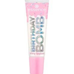Essence Lipmake-Up>Birthday Bomb 01 Cake My Day Shiny Lipgloss