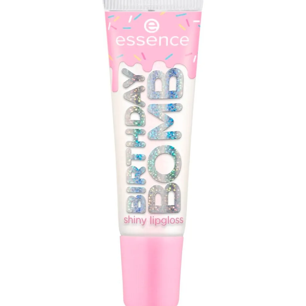 Essence Lipmake-Up>Birthday Bomb 01 Cake My Day Shiny Lipgloss
