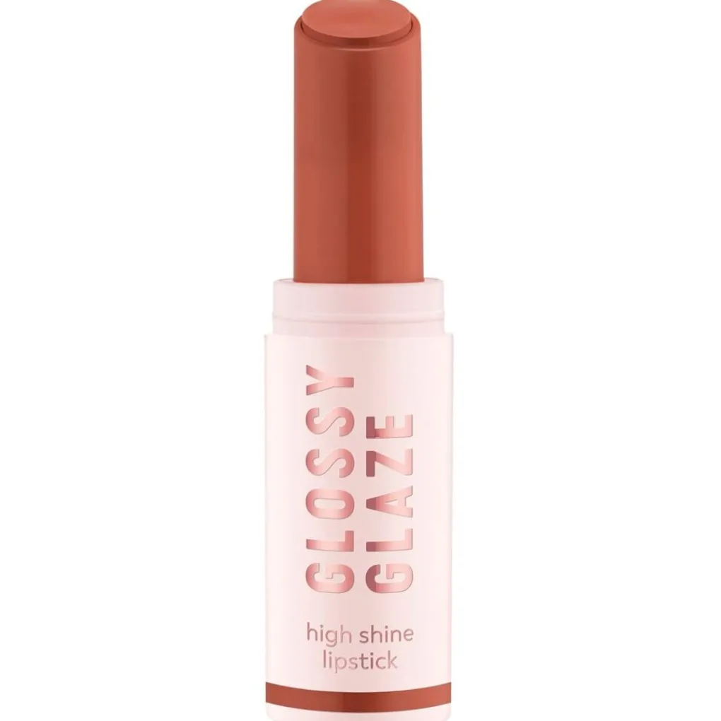 Essence Lipmake-Up>Glossy Glaze 01 Livin La Vida Mocha High Shine Lipstick