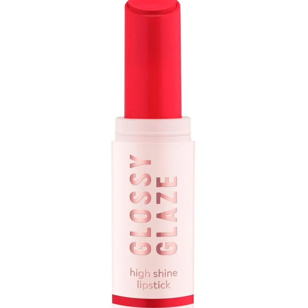 Essence Lipmake-Up>Glossy Glaze 04 Red-dy for the Day High Shine Lipstick