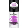 Essence Nagellak>2-In-1 Base & Topcoat