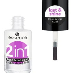 Essence Nagellak>2-In-1 Base & Topcoat