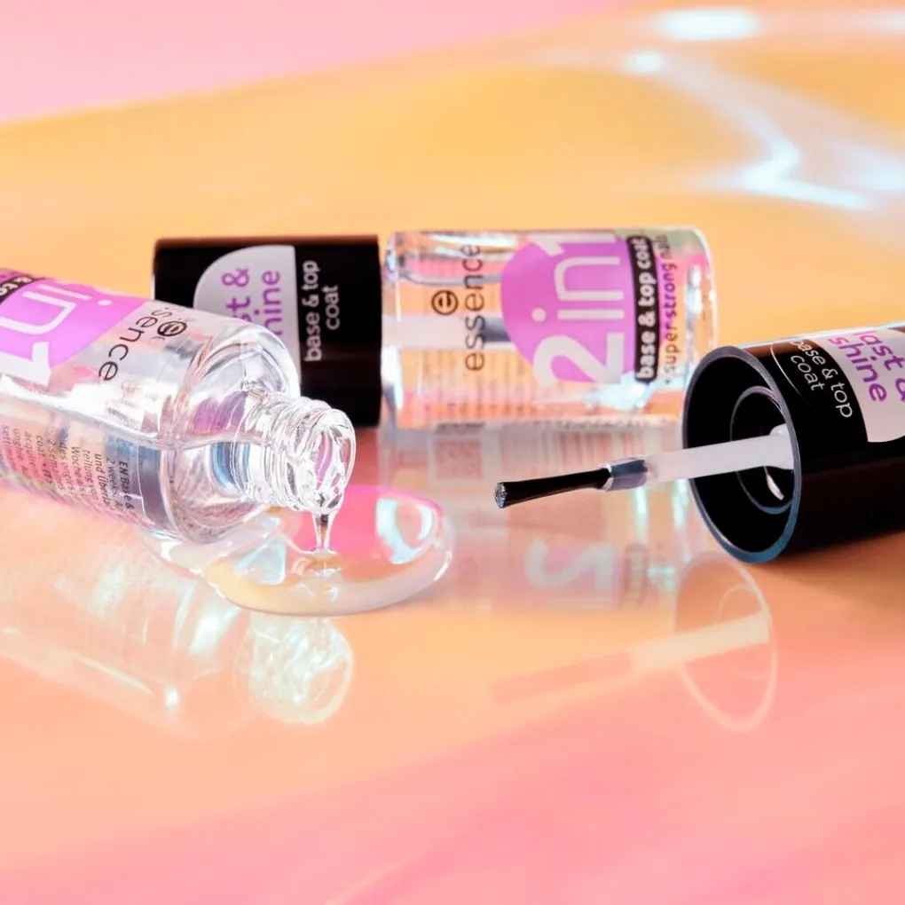 Essence Nagellak>2-In-1 Base & Topcoat