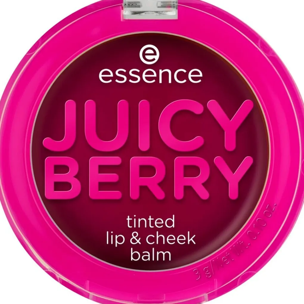 Essence Blush>Juicy Berry Tinted Lip & Cheek Balm
