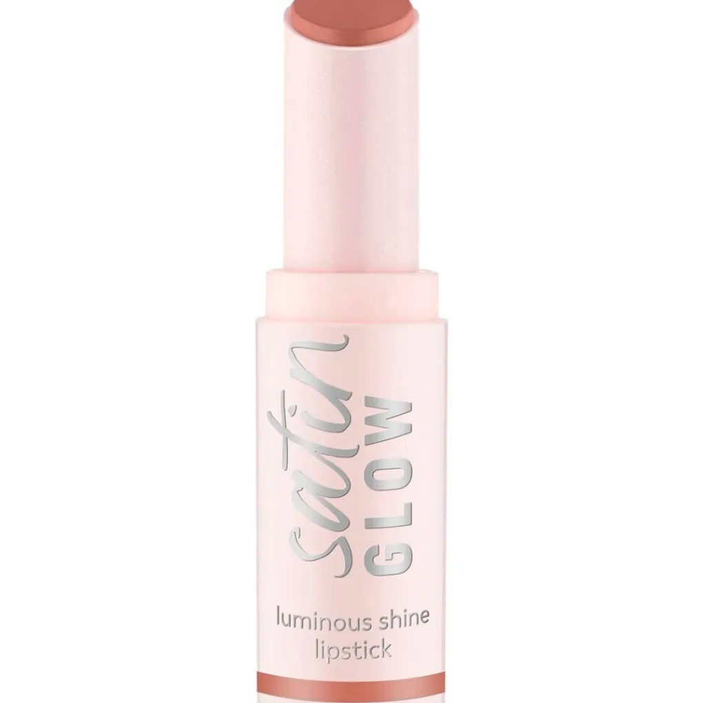 Essence Lipmake-Up>Satin Glow 01 Whole Latte Love Luminous Shine Lipstick