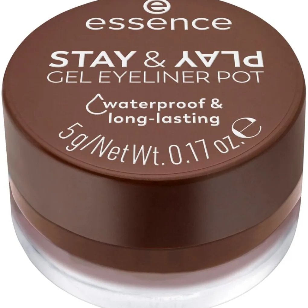 Essence Eyeliner>Stay & Play 02 Brown Gel Eyeliner Pot