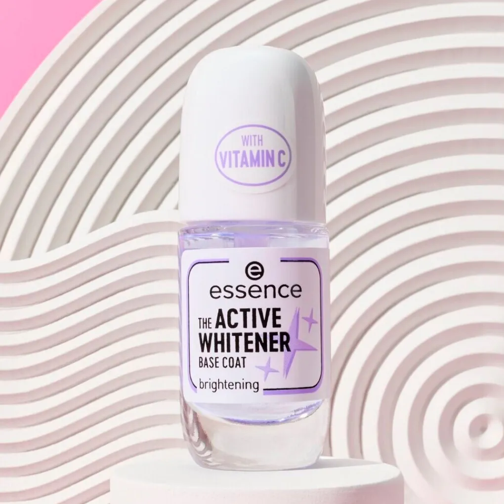 Essence Nagellak>The Active Whitener Basecoat