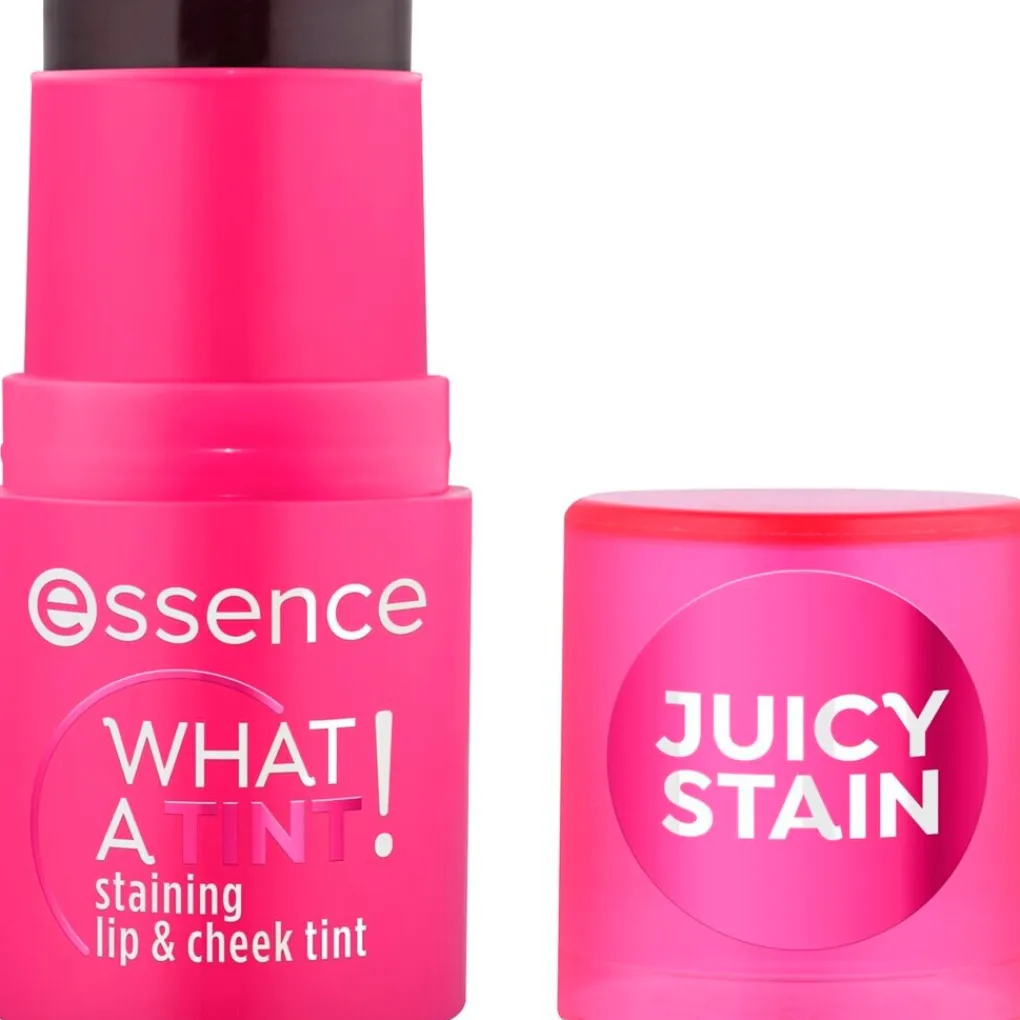 Essence Lipmake-Up>What a Tint! 10 Raspberry Vibes Staining Lip & Cheek Tint