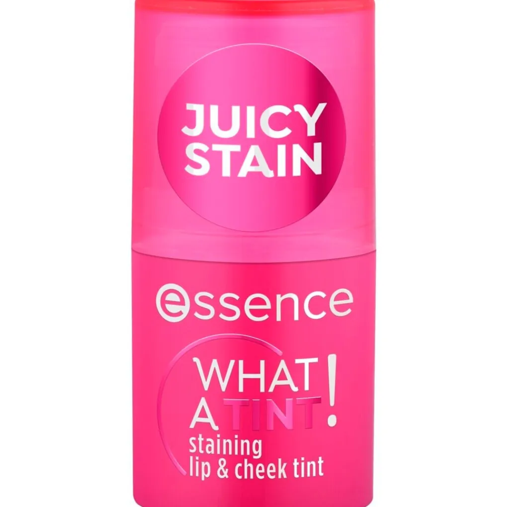 Essence Lipmake-Up>What a Tint! 10 Raspberry Vibes Staining Lip & Cheek Tint