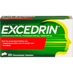 Excedrin Pijn>Filmomhulde Tabletten