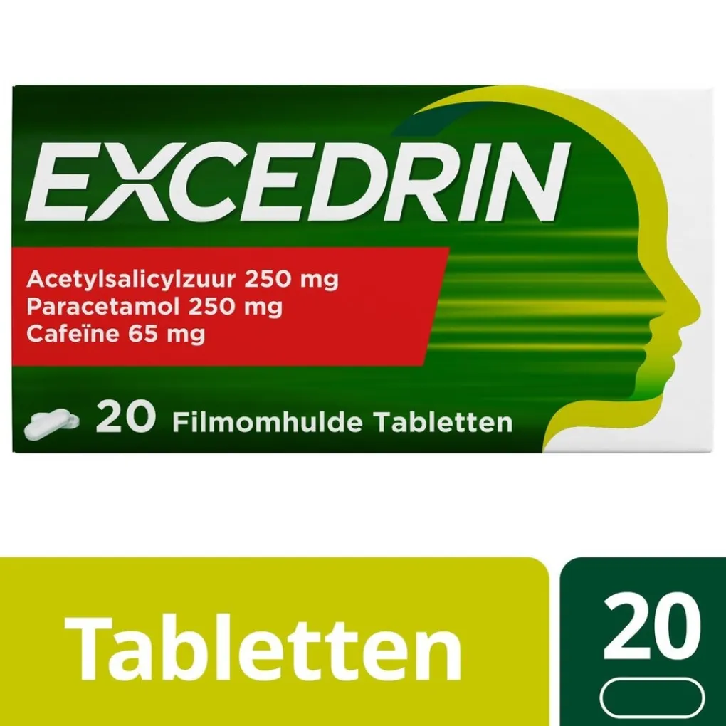Excedrin Pijn>Filmomhulde Tabletten