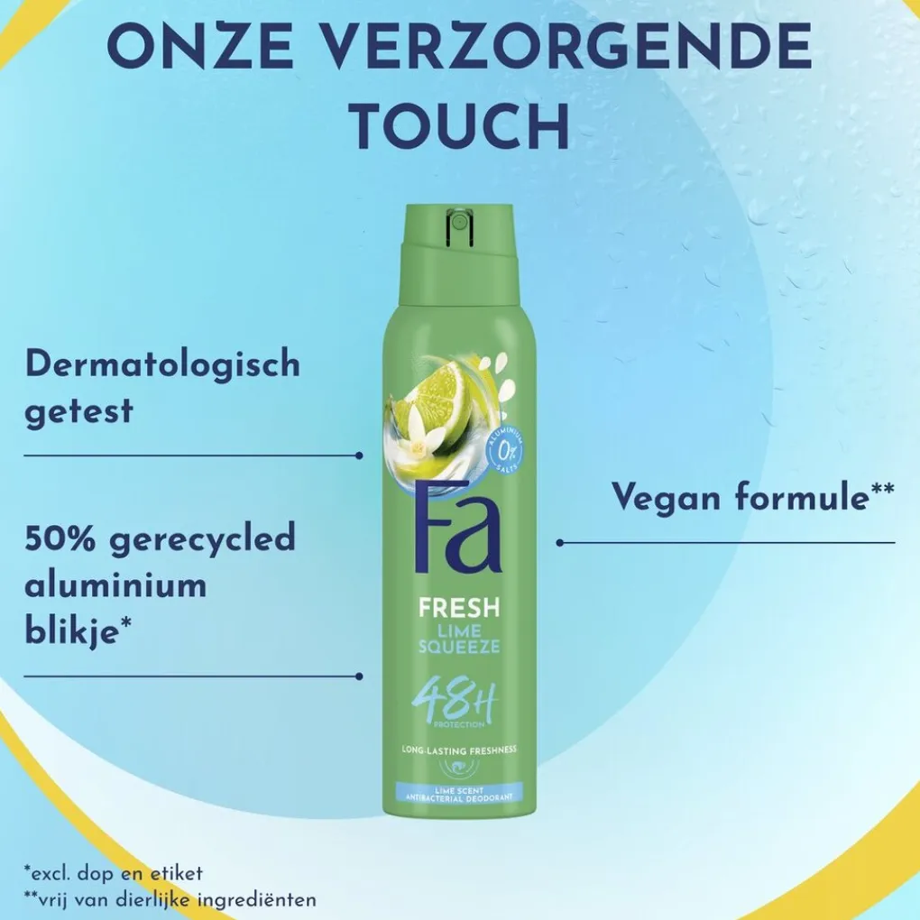 Fa Deospray>Caribbean Wave Deodorant Spray