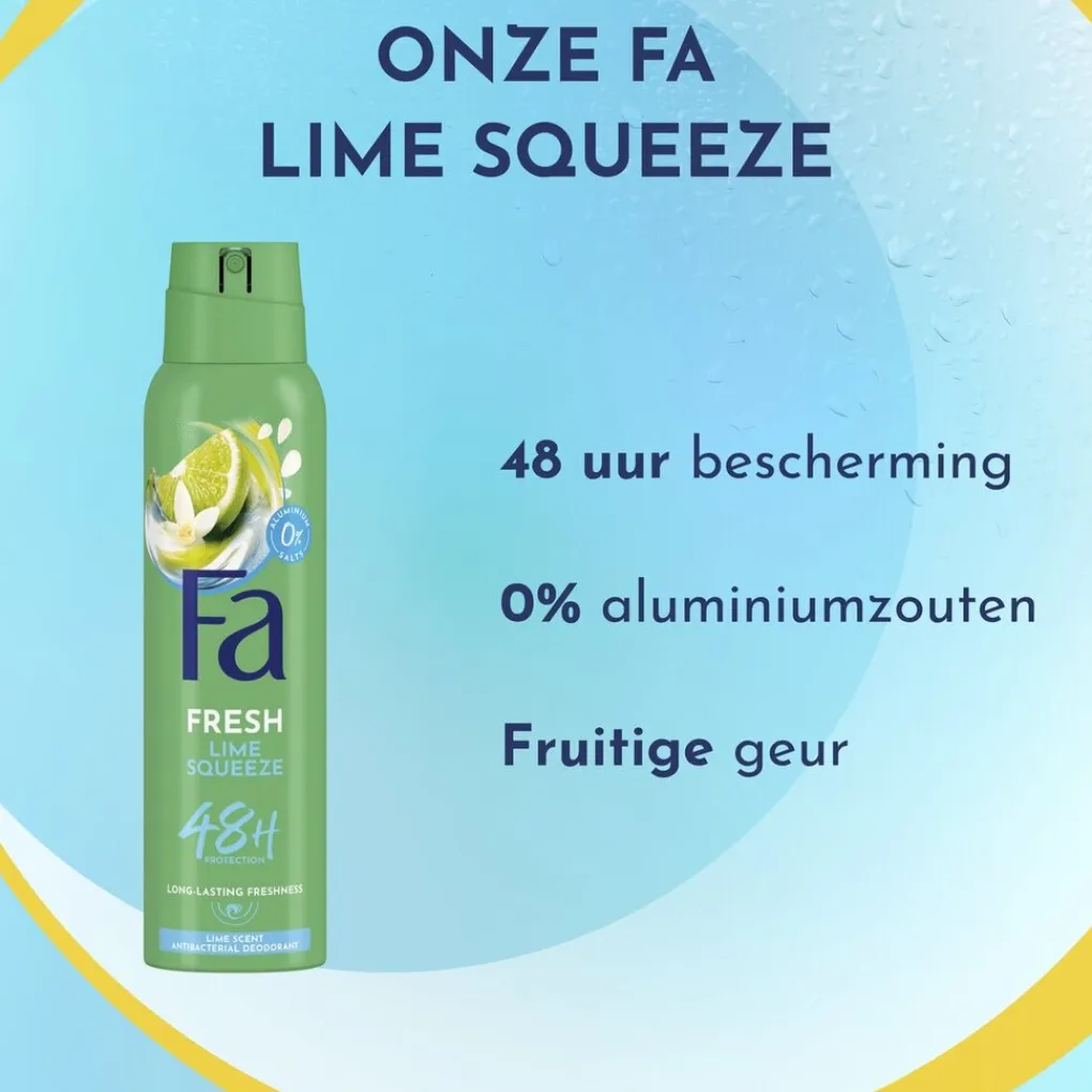 Fa Deospray>Caribbean Wave Deodorant Spray