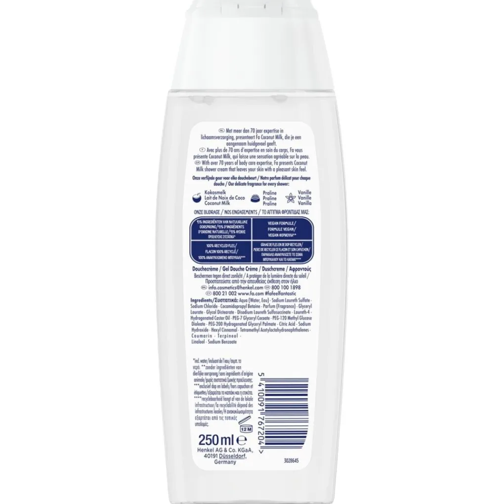 Fa Douchecrème|Douchegel>Coconut Milk Douchecrème