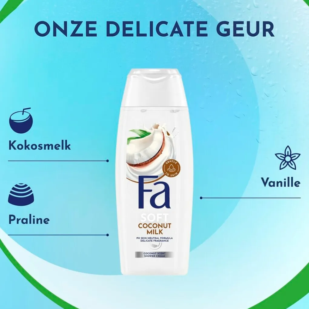 Fa Douchecrème|Douchegel>Coconut Milk Douchecrème