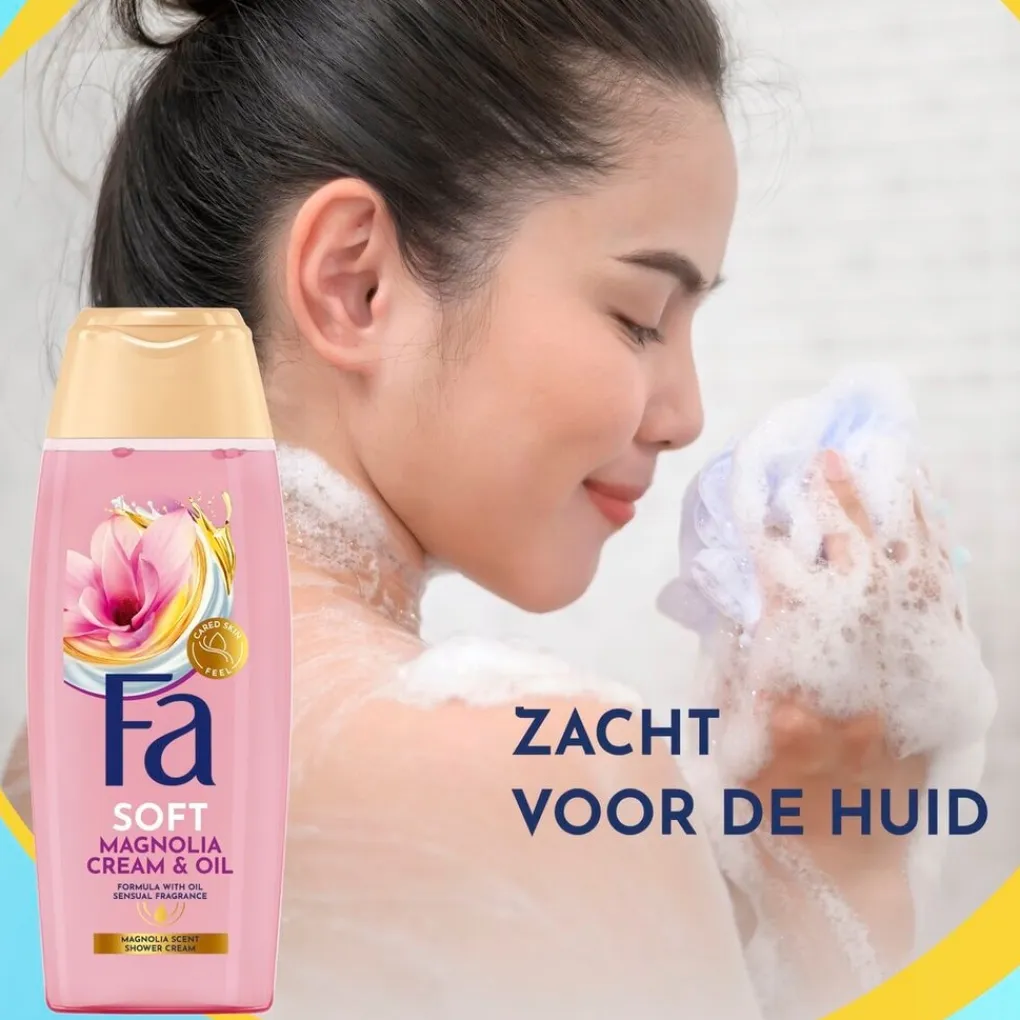 Fa Douchecrème>Cream & Oil Magnolia Douchecrème