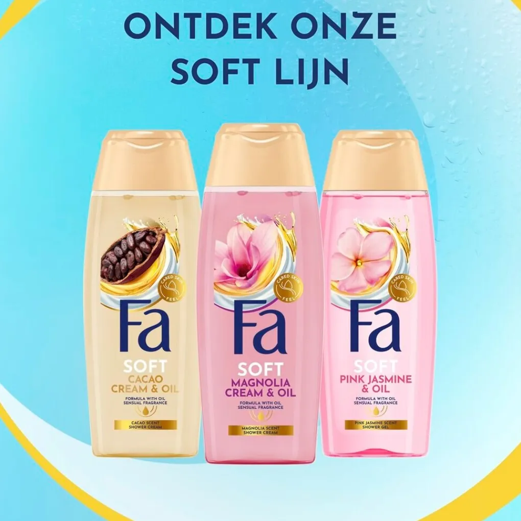 Fa Douchecrème>Cream & Oil Magnolia Douchecrème