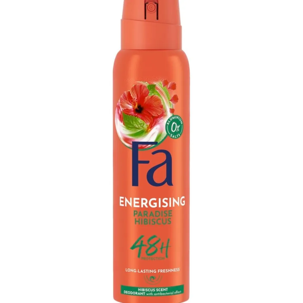 Fa Deospray>Energising Paradise Hibiscus Deodorant Spray